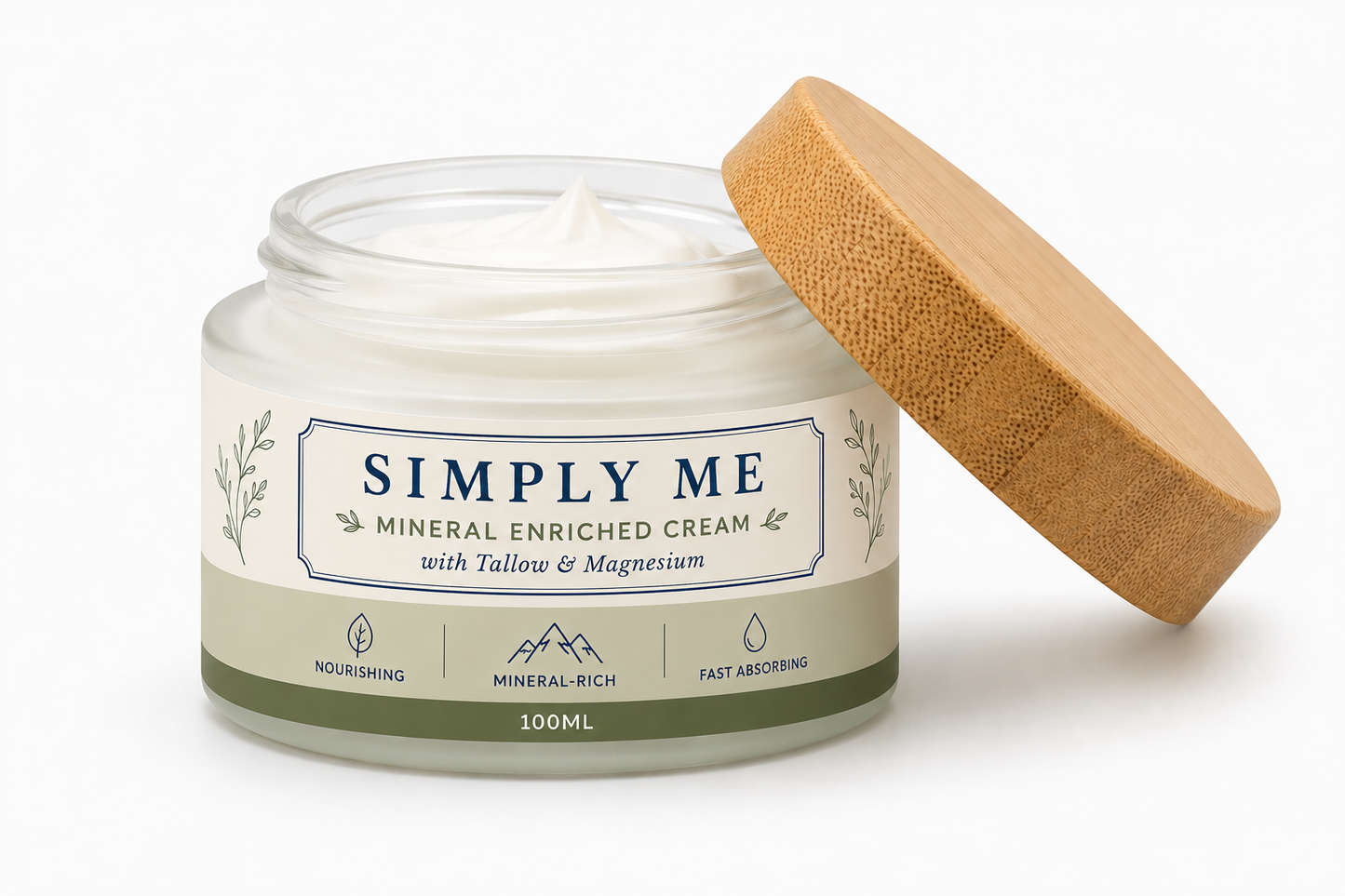 Simply Me Mineral Enriched Cream with Tallow & Magnesium